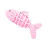Générique à Mâcher pour Chien, Bâton À Mâcher pour Chien en Forme De Poisson, Silicone Interactif pour Maison Jardin Voyage Lutter Contre L'ennui