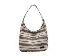 Générique À main à rayures capacité à bandoulière pour poignée supérieure à main toile-sac fourre-tout décontracté Shopping rayure épaule femmes toile fourre-tout dames