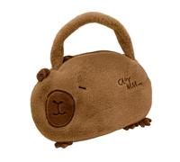 Générique à main en peluche douce - Deux tailles de peluches, à main de transport, organisateur de séparation, fourre-tout, à bandoulière tendance | Accessoire élégant pour Shopping, voyagess