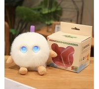 Générique A Mate Peluche Interactive IA, Boule en Polyester 100%, Verte, 9x8x7cm, Conversation Vocale et Tactile, Rechargeable USB-C (Couleur 13)