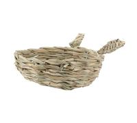 Générique à pour Animaux de Compagnie Lit de Couchage en Paille Accessoire pour Hamsters Cochons d'Inde Chinchillas Mignon et Confortable
