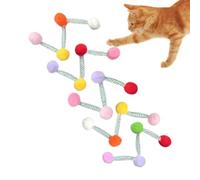 Générique à Ressort pour Chats 5 Pompons pour Chatons Anti-Stress