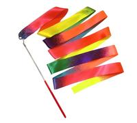 Générique à Ruban pour - Accessoires de Danse avec Dégradé de Couleurs,Streamers pour la Gymnastique et la Danse,pour Cours de Musique, École à la Maison, Anniversaire, Spectacles, Activités