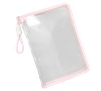 Générique A4 File Bag - Portable Classroom File Pouches | Large Capacity School Supplies Container | Thick PP Zipper Bag for Offices Organizing Storage Cards Textbook Exam Paper Handouts