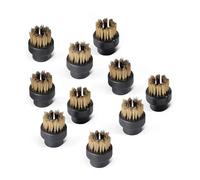 Générique A52Q, Compatible avec Dupray for Duplicator - Accessoires for Nettoyeur Vapeur - Jeu de 10 Petites brosses en Laiton for Buses Vapeur