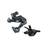 Générique A7 1x10 Groupe déclencheur Manette de Vitesse Levier + dérailleur arrière for vélo 10 Vitesses Cassette pignons 42T 46T 50T(Shift RD Short Cage)