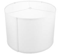 Générique Abat-jour Cylindrique en Tissu de Lin Clair, Abat-jour pour Lampadaire et Lampe de Bureau, Abat-jour D’intérieur Démontable et Lavable, pour Salon et Chambre, Couverture Légère