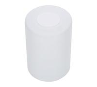 Générique Abat-jour Cylindrique en Verre Blanc E27, Abat-jour Suspendre Rond, Haute Résistance la Chaleur, Facile à Entretenir, pour Espaces Commerciaux et Bureaux