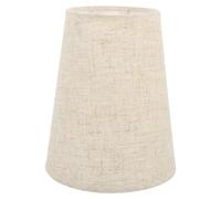 Générique abat-jour de lampe de bureau abat-jour décoratifs en fer beige compatible E14 pour chambre d’hôtel et salon