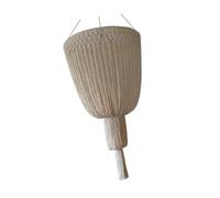 Générique Abat-jour En Macramé avec Pompons, Idéal pour Décorer Un Restaurant, Un Café Ou Un Salon, Style B
