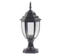Générique Abat-jour Extérieur pour Lampadaire, Idéal pour Une Utilisation En Extérieur dans Une Cour, Un Chemin, Un Portail Ou Une Allée, Noir