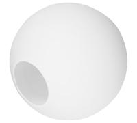 Générique Abat-Jour Globe en Verre Blanc Laitueux 6-7 CM de Diamètre pour Lampe Suspendue Salon ou Chambre