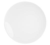 Générique Abat-jour Globe Verre Lampe Sphérique en Verre Blanc Mat, Protection pour Lampe Suspendue, Éclairage Diffus Décoratif pour Salon ou Chambre