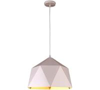 Générique Abat-Jour Industriel en Fer Noir V-intage à tête Unique - Luminaire Suspendu au Plafond Compatible avec Les plafonniers de Bar et de café, plafonnier