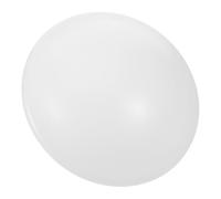 Générique Abat-jour Installation Facile Rond en Acrylique Globe Blanc Compatible pour Ventilateur de Plafond pour Camping et Salon