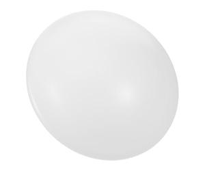 Générique Abat-jour Installation Facile Rond en Acrylique Globe Blanc Compatible pour Ventilateur de Plafond pour Camping et Salon