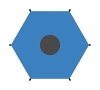 Générique Abat-Jour pour Trampoline, Housse de Tente pour Trampoline | Housse d'ombrage pour | Couverture de Tente de pour Jouer en Plein air en Toute sécurité, Accessoire de Terrain de Je