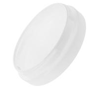 Générique Abat-jour pour Ventilateur Simple Acrylique Blanc pour Chambre Bureau Éclairage Uniforme Style Moderne