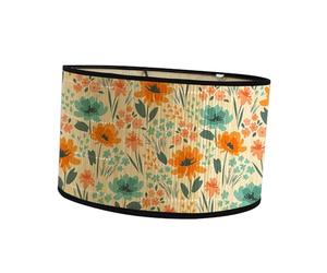 Générique Abat-jour Rond En Bambou de Forme Cylindrique, pour Appliques Murales, Accessoires D'éclairage Classiques, Abat-jour de Rechange pour Lampes de Ca, styler un