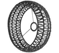 Générique Abat-jour Tissé Corde Rustique pour Lampe Plafond Couvre-lampes Stable et Corde Luminaire Suspendu Décoratif pour Salon et Bar Remplacement Élégant