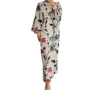 Générique Abaya Femme Musulmane Islamique Moyen-Orient Turquie Kaftan 1 Pièce Couleur Unie Manches Longue Moyen-Orient Dubaï Turquie Robe Kaftan Femme
