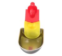 Générique Abreuvoir Poules Automatique Distributeur d'eau en Acier Inoxydable Structure Stable et Mécanisme Anti-Fuite pour Poulets et Canards en Poulailler