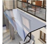 Générique Abri Anti-Pluie pour fenêtre, auvent de Porche, Marquise de Toit, abri de terrasse, Convient aux Portes, fenêtres, terrasses et Jardins (Dimensions : 50 x 310 cm / 20 x 122 Pouces)