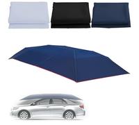 Générique Abri De Voiture Toile De Remplacement Extérieur 4,2 X 2,20 M - Tissu De Rechange pour Parasol Protection Solaire Et Intérieur/Extérieur(Navy Blue)