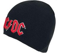 Générique AC/DC Red 3D Logo Bonnet Noir