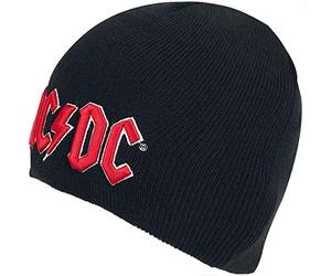Générique AC/DC Red 3D Logo Bonnet Noir