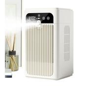 Générique Ac Fan | Personal Cooling Time Display 500ml Water Tank | 9.17x5.2x5.47 Inches Portable Air Conditioners Desk Fan - For Bedroom Living Room Kitchen Office Dorm Table Outdoor Camping Summer