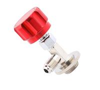 Générique AC Refrigerant Can Tap - R134a Refrigerant Dispenser, 1 Unit Heavy-Duty Piercing Valve for Automotive HVAC Systems, Brass Flow Control Tool, Car Accessory, Refilling Hardware for Trucks
