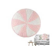 Générique Accent Cushion, Novelty Shaped Throw Pillows, Fun Living Room Decor, Stuffed Design, Interior Furnishing, Bright Red and White Stripes for Chair Bedroom Couch Perfect Sized Accent