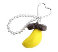 Générique Accent ludique de à main banane avec pendentif en | Fermoir en forme de cœur, détails dimensionnels pour les routines quotidiennes d ' organisation des sacs