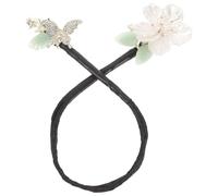 Générique Accessoire Coiffure Élégant Nœud en Strass, Facile à Utiliser et Confortable, pour Chignon et Maquillage Quotidien