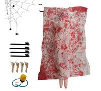 Générique Accessoire De Cadavre Décor Gonflable Réaliste Effrayant De Fête | Decorations de Jardin Faux Cadavre Effrayantes et Realistes Pour Maison, Fête, Vacances, Intérieur, Extérieur, Jardin