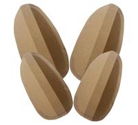 Générique Accessoire de Correction d'oreilles pour Chiots et Chiens, 2 Paires de Patchs Support Oreille Solide en Calcium de Lait, Aide à Redresser Oreilles, sans Colle
