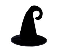 Générique Accessoire de Costume de Chapeau de sorcière d ' Halloween, Black