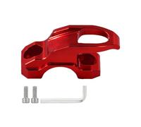 Générique Accessoire de Crochet de Guidon de Scooter, Red | Cintre de rangement monté à vis en alliage d ' aluminium pour le transport du lors des trajets quotidiens