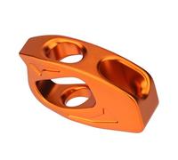 Générique Accessoire de Gestion de Corde pour Grimpeurs, Ora nge Color | de réglage compacte en aluminium avec routage multi-trous guidé