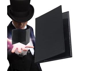 Générique Accessoire de Magie, Accessoire Tripliant d'Animation de Groupe, Portefeuille Illusion d'Optique Magique, pour Débutants Confirmés Étudiants Fêtes Voyage Maison
