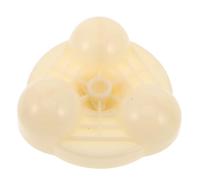 Générique Accessoire de Massage pour Fauteuil Spa Beige Boules de Pétrissage Triple en Plastique, Mécanisme Facile à Installer pour Bureau et Voyage