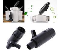 Générique Accessoire de Remplacement de vannes de Robinet pour kit de | Connecteurs poussoirs droits 16 / 22mm, raccords en plastique à dégagement rapide pour tuyaux 1 / 2, Kit de tuyaux