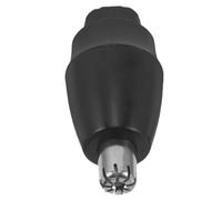 Générique Accessoire de Remplacement Tête de Coupe Sécurisée pour Tondeuse à Poils de Nez en Abs Noir Multifonctionnelle Adaptée aux Hommes et Femmes