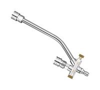 Générique Accessoire Double pour Nettoyeur Haute Pression, Pulvérisateur de Mousse avec Double Connecteur, Outil de Nettoyage Robuste et Pratique pour Le Lavage, 2 en 1