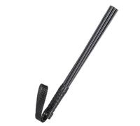 Générique Accessoire Multifonctionnel en Cuir pour Jeux de rôle, Fouet d'équitation - FRB1 (Noir-1)