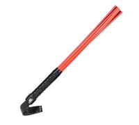 Générique Accessoire Multifonctionnel en Cuir pour Jeux de rôle, Fouet d'équitation - FRB1 (Noir-2)