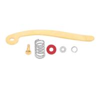 Générique Accessoire pour Guitare Électrique 1 Set Bras Métal Solide Brillance pour Remplacement Pont Tremolo Or