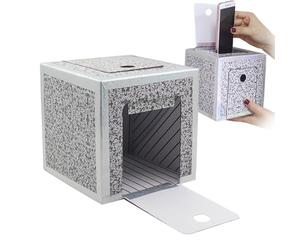 Générique Accessoire pour Tours De Magie | Boîte Vide Interactive de Magicien,Jeu de Réflexion Énigmes Magiques,Idéal pour Fêtes en Voyages Festivals Spectacles et Photographie d'halloween