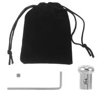 Générique Accessoire Transmission Pieds Acier Inoxydable pour de Son Diapason Argenté, Fixation Stable Optimale du Contemplation et Yoga